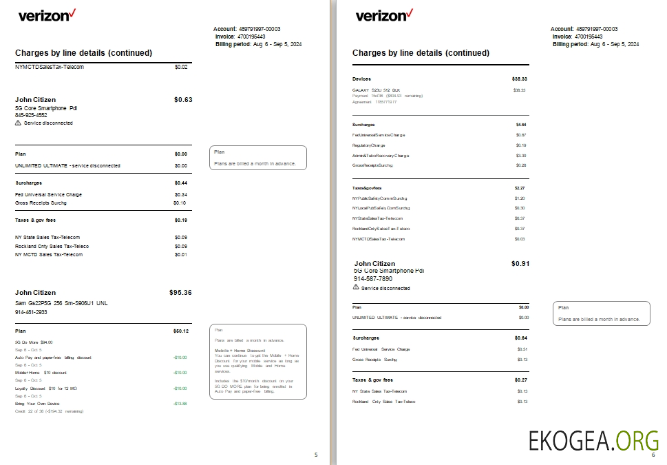 USA New Jersey Verizon utility 5 6 scr